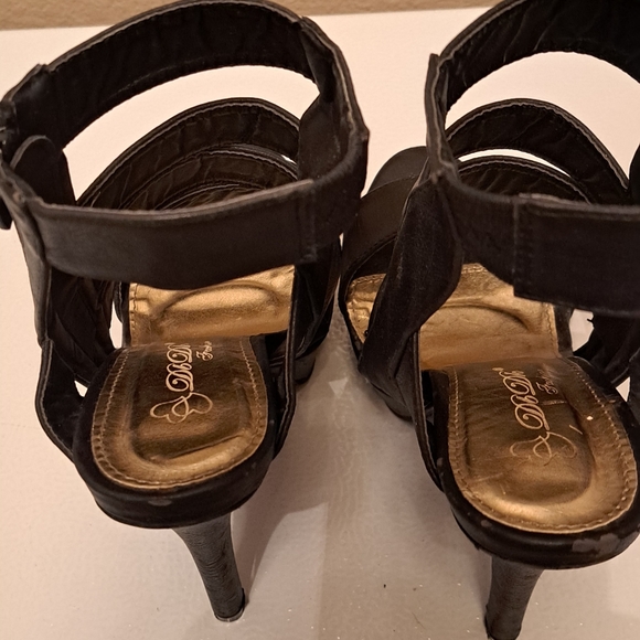 Db Dk Fashion Platform Stiletto Heel Strappy Style 8.5 - Picture 2 of 3